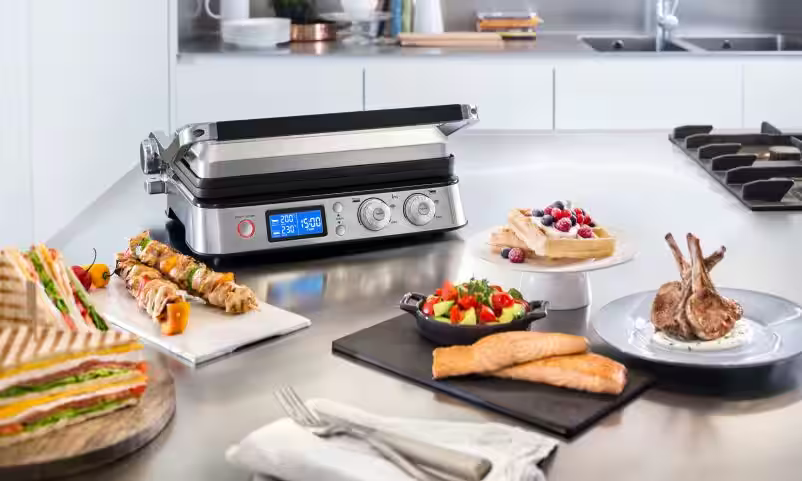 เตาบาร์บิคิว Contact Grill ไร้ควัน รุ่น CGH1030D Delonghi