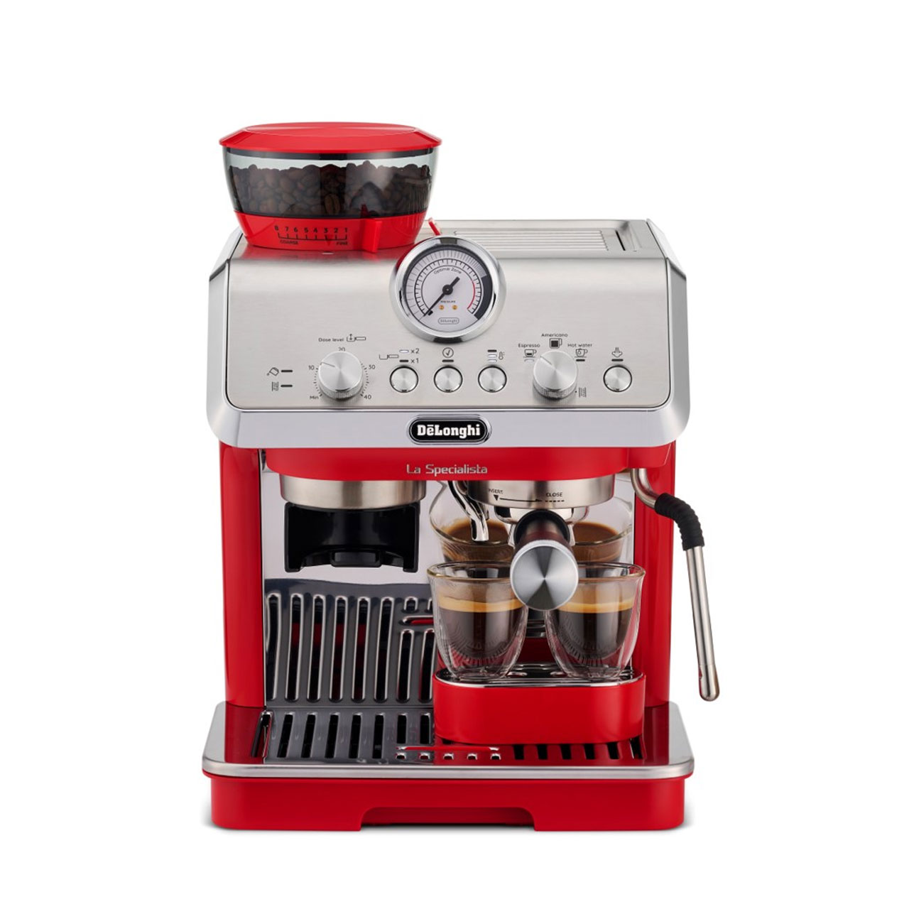 เครื่องชงกาแฟเอสเปรสโซ่ delonghi pump ลา สเปเชียลต้า อาร์เต้ เรด 9155