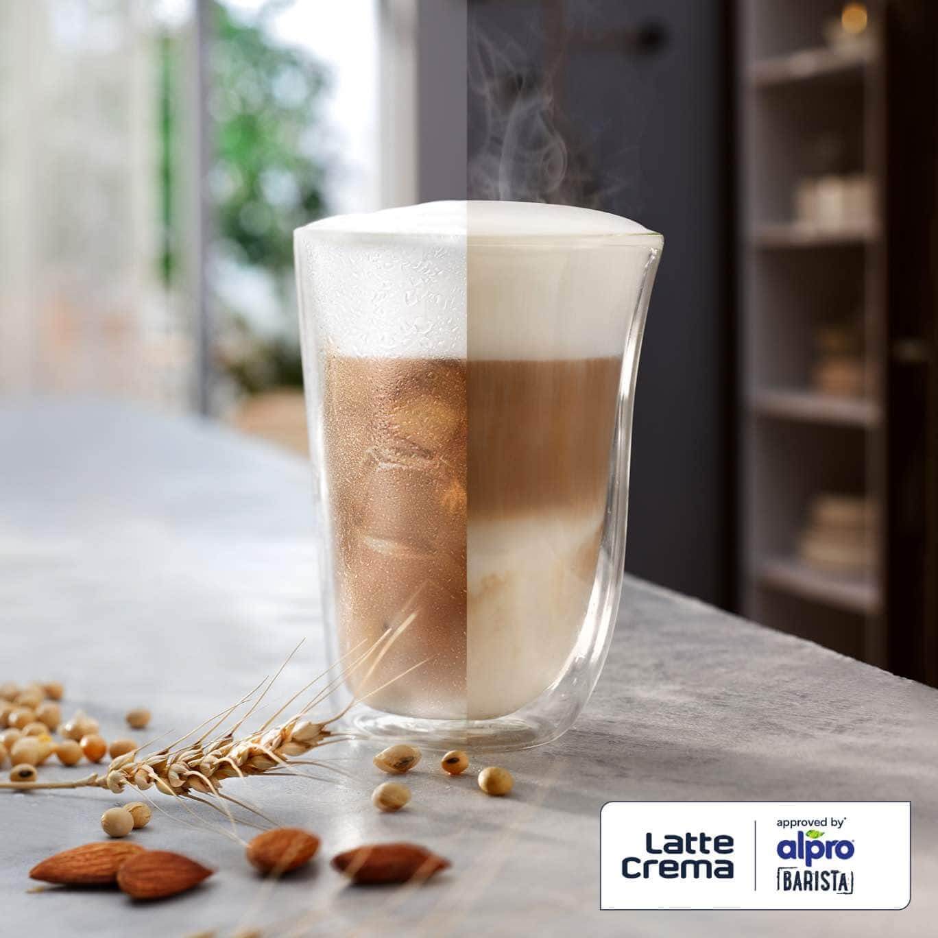 ได้รับการรับรองจาก Alpro เทคโนโลยี LatteCrema